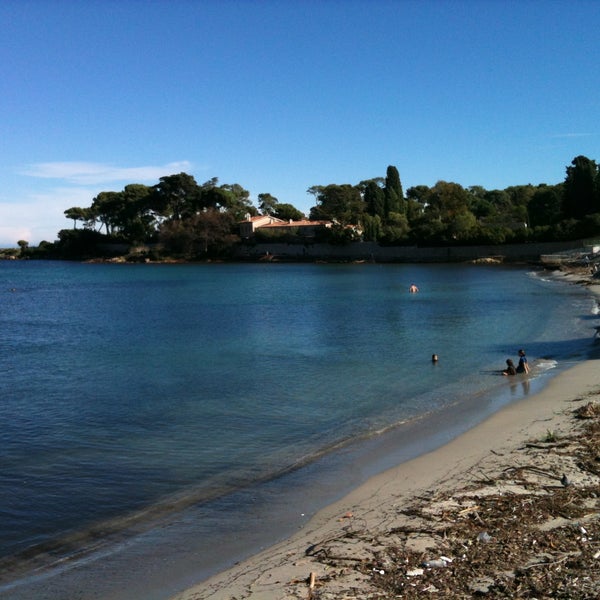 Plage de la Garoupe Beach in Cap d'Antibes
