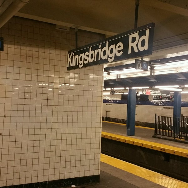 MTA Subway - Kingsbridge Rd (B/D) - Fordham Manor - Bronx, NY