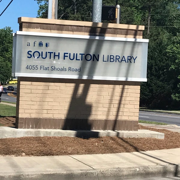Atlanta Fulton Public Library South Fulton Branch Library in Union City