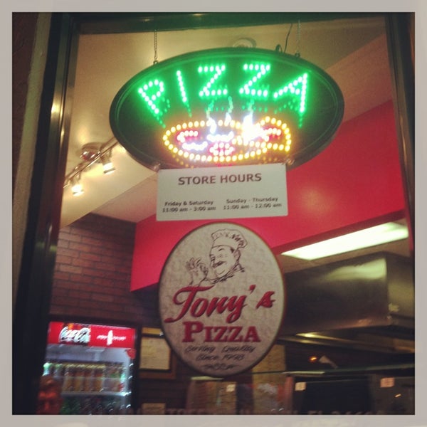 Tony's Pizza Pizza Place in Dunedin