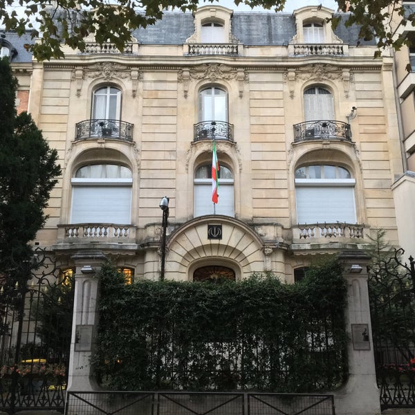 Ambassade de la République Islamique d'Iran Ambassade / Consulat à Paris Ambassade de la République Islamique d'Iran Ambassade / Consulat à Paris