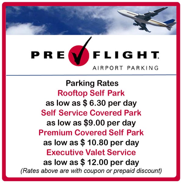 preflight parking at hobby airport