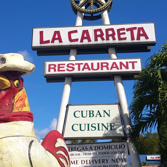 Image result for foto LA CARRETA DE LA CALLE OCHO DEL SW Y 36 AVENIDA