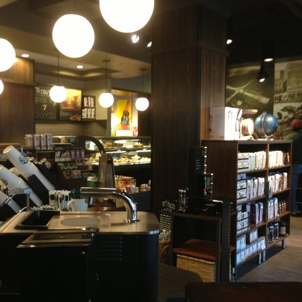 Starbucks Coffee Shop in Downtown Indianapolis