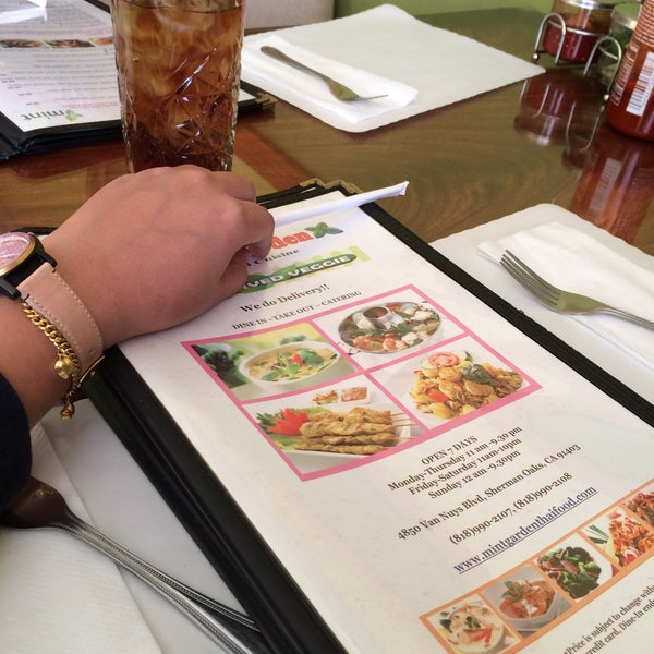 Photos At Mint Garden Thai Cuisine Sherman Oaks Ca Photo Taken At Mint Garden Thai Cuisine By Nana Y On 1 2