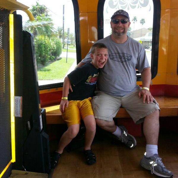 Jolley Trolley Bus Station in Clearwater