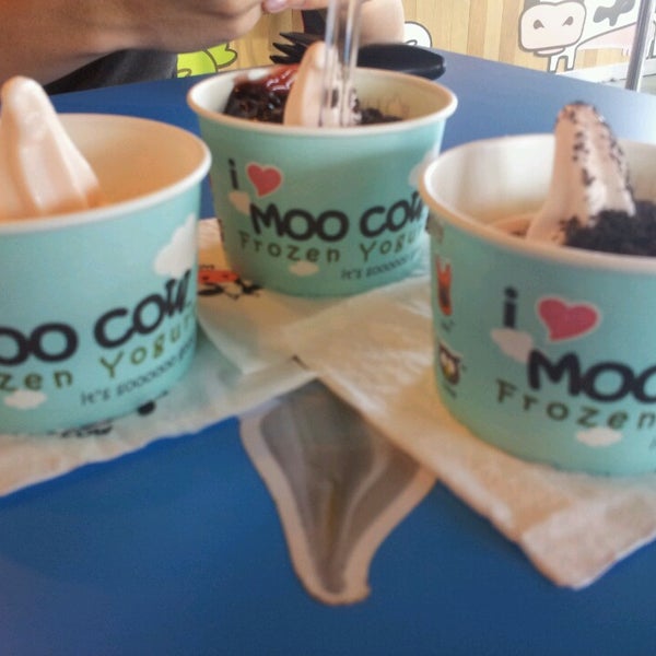 moo cow frozen yogurt Grab a cup of moo cow frozen yogurt in the yummy original or seasonal flavour and add the toppings of your choice location sign in toggle navigation close. moo cow frozen yogurt Grab a cup of moo cow frozen yogurt in the yummy original or seasonal flavour and add the toppings of your choice location sign in toggle navigation close.