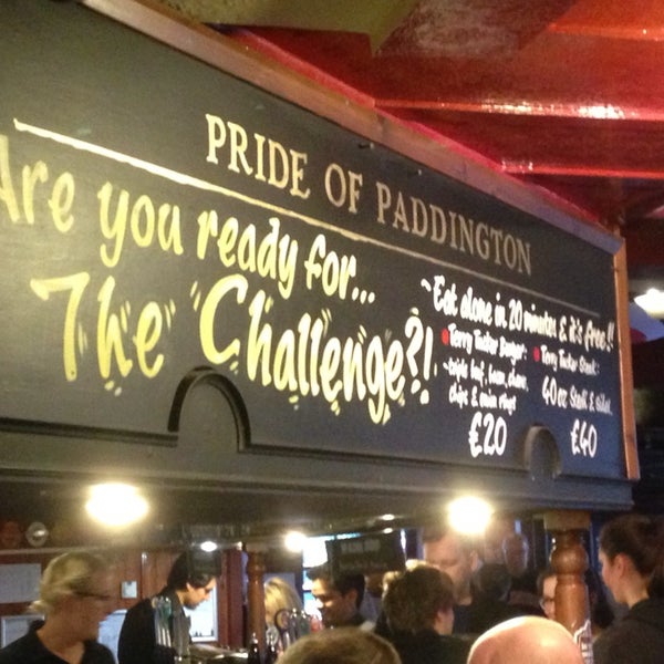 The Pride of Paddington Pub in London