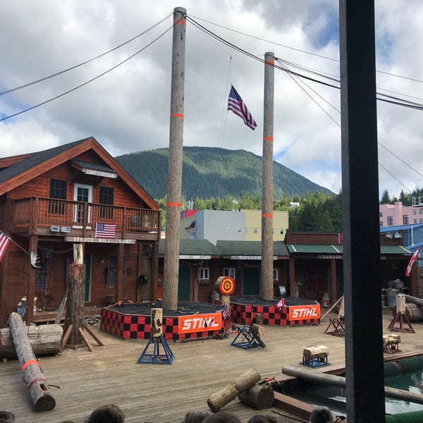 The Great Alaskan Lumberjack Show Ketchikan, AK