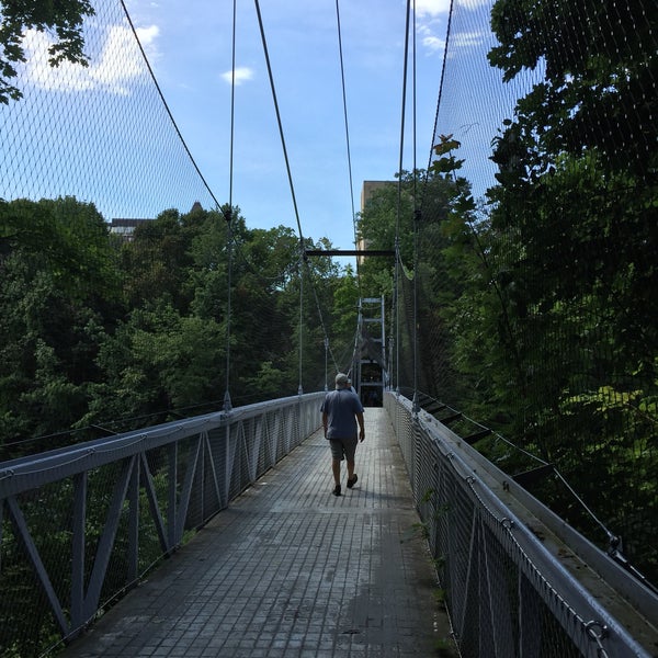 Suspension Bridge Bridge in Ithaca