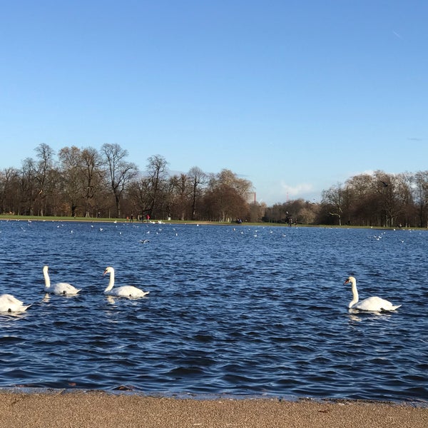 The Round Pond Lake in London
