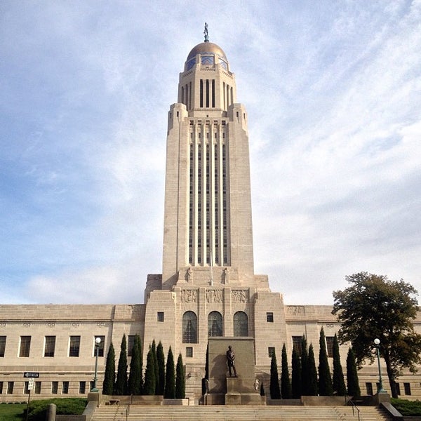 Nebraska State Capitol Building - Capitol Building in Downtown Lincoln