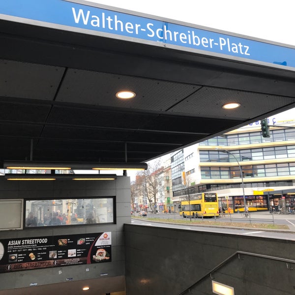 U WaltherSchreiberPlatz UBahnhof in Friedenau