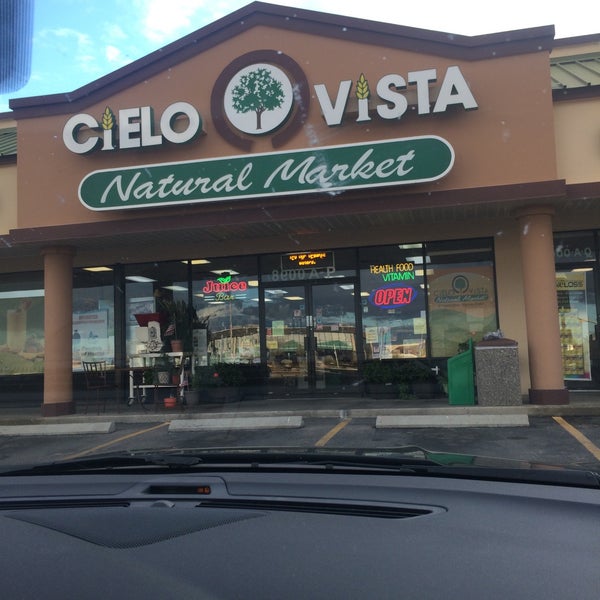 Cielo Vista Natural Market Viscount Boulevard El Paso Tx