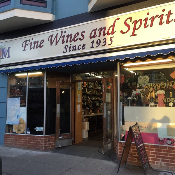 D&M Wines and Liquors Liquor Store in Pacific Heights