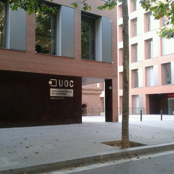 Uoc Universitat Oberta De Catalunya Sant Marti Rambla Del Poblenou 156