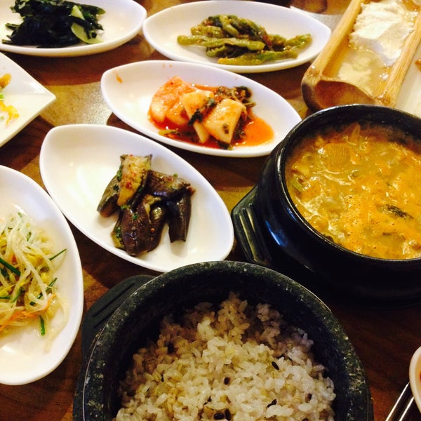 두부마을과 돌솥밥 - 팁 3개에서의 사진