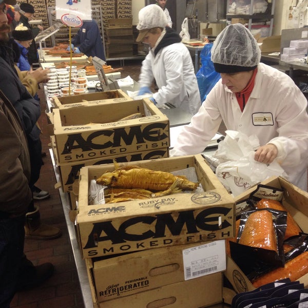 Acme Smoked Fish Fish Market in Brooklyn