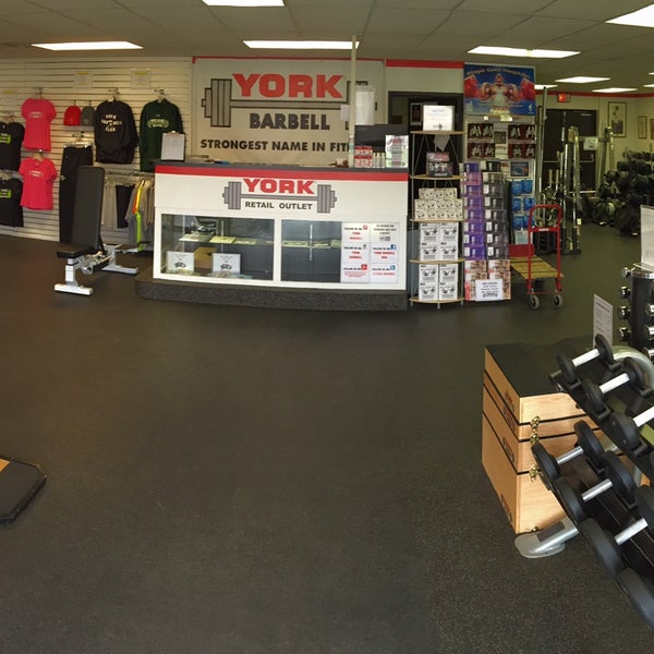 York Barbell Retail Outlet Store & Weightlifting Hall of Fame (Now