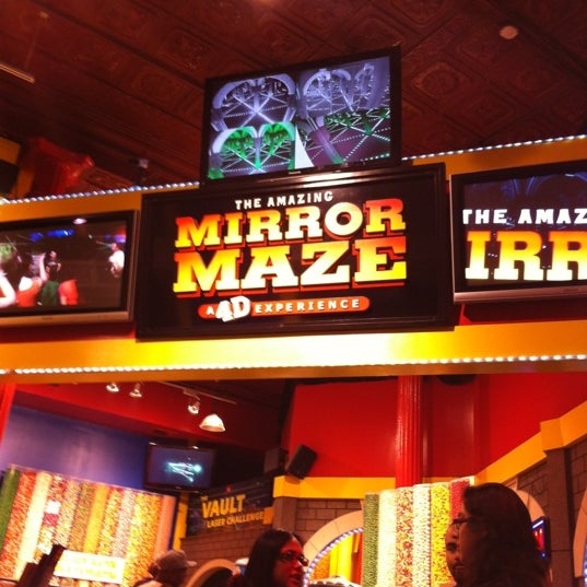 Photos At The Amazing Mirror Maze General Entertainment In Alamo Plaza Photo Taken At The Amazing Mirror Maze By Monira A On 3 12