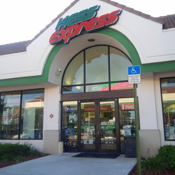Hess Express Gas Station in Coral Springs