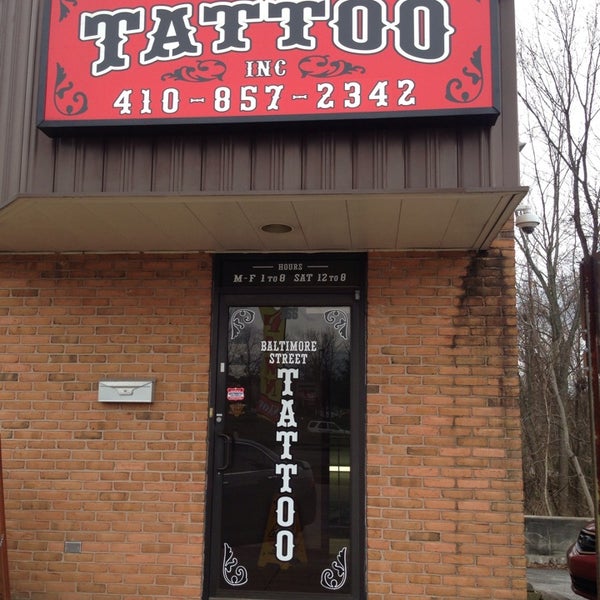 baltimore street tattoo tattoo parlor in westminster baltimore street tattoo tattoo parlor in westminster