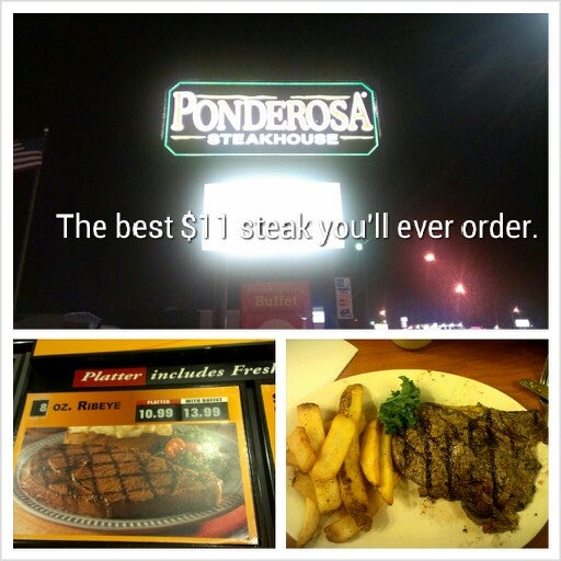 Ponderosa Steakhouse 4 tips