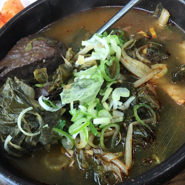용문해장국에서의 사진