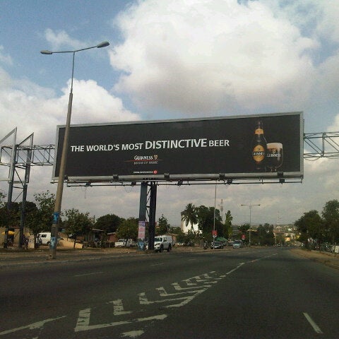 Achimota over-head - Road in Achimota, Accra