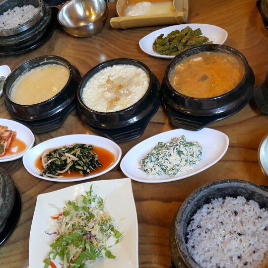 두부마을과 돌솥밥 - 팁 3개에서의 사진