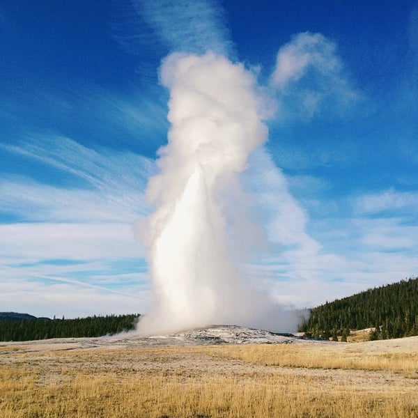 Old Faithful Geyser - Hot Spring