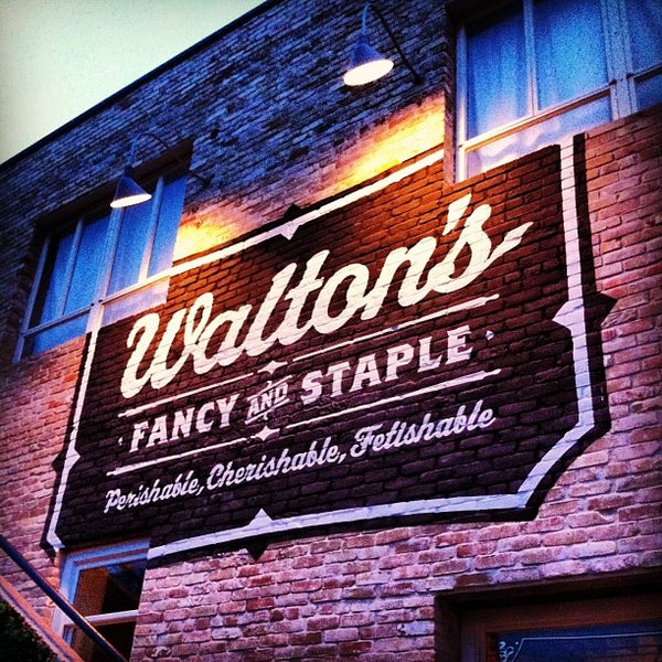 Walton's Fancy and Staple Downtown Austin 609 W 6th St