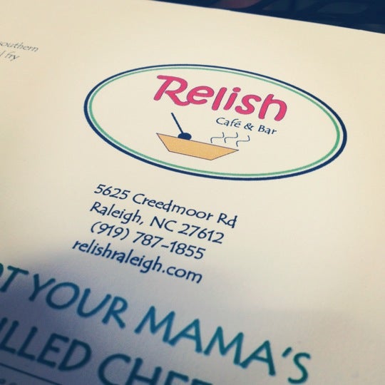 Relish Café & Bar Café in Northwest Raleigh