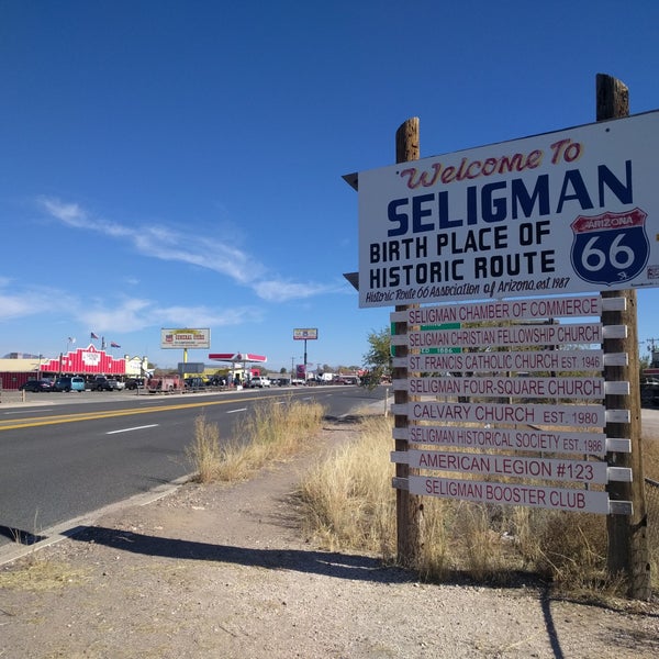 Route 66 - Seligman, Arizona - 2 tips