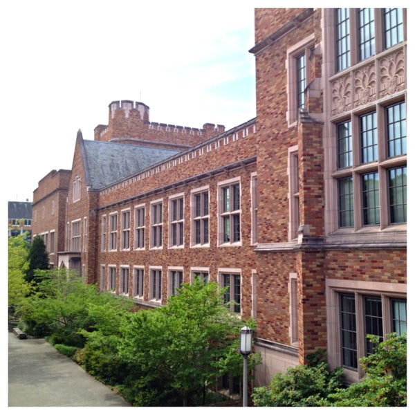 UW Mary Gates Hall College Academic Building in University District