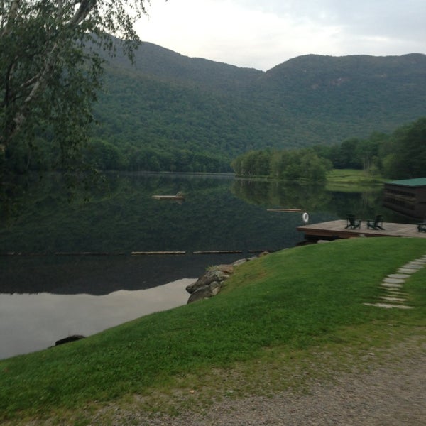 Lake Mansfield Trout Club Fishing Spot in Stowe