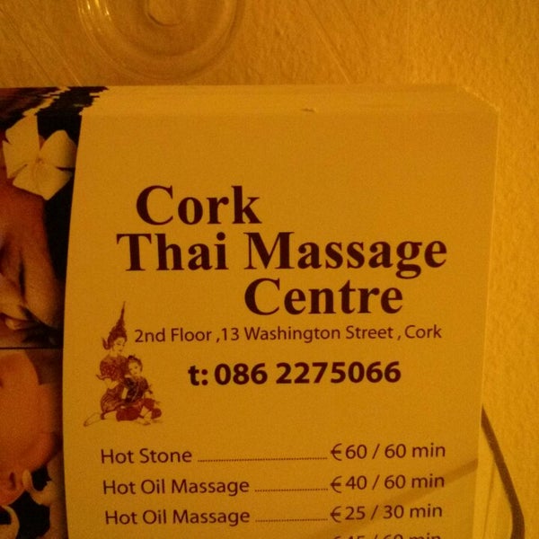 Thai massage cork happy ending