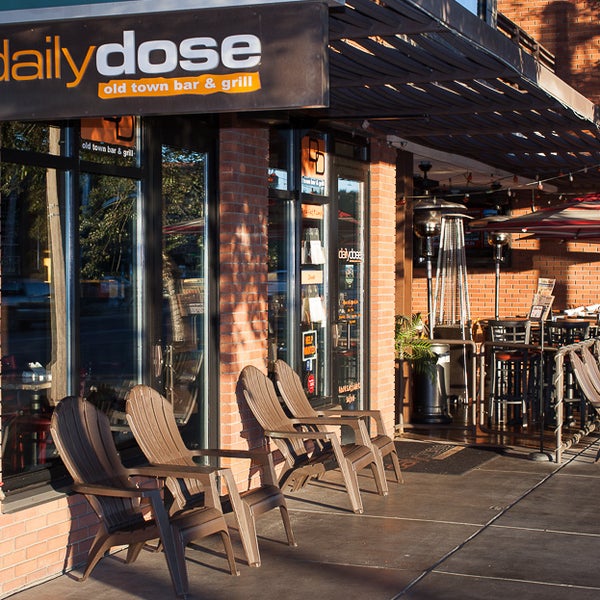 Daily Dose Old Town Bar & Grill Café in Scottsdale