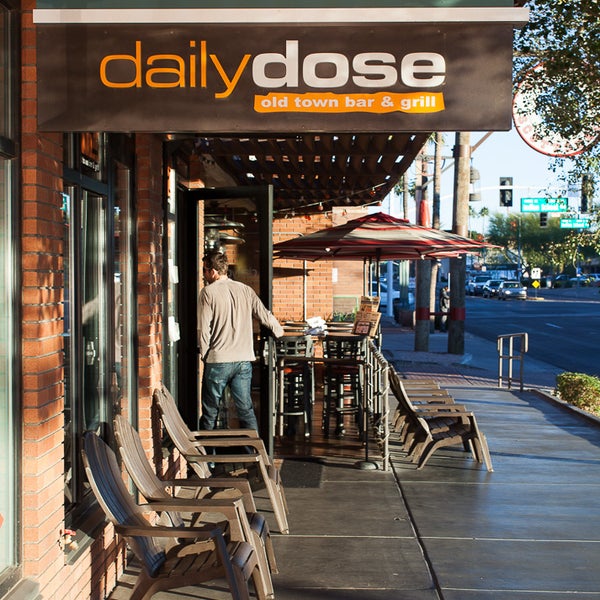 Daily Dose Old Town Bar & Grill Café in Scottsdale