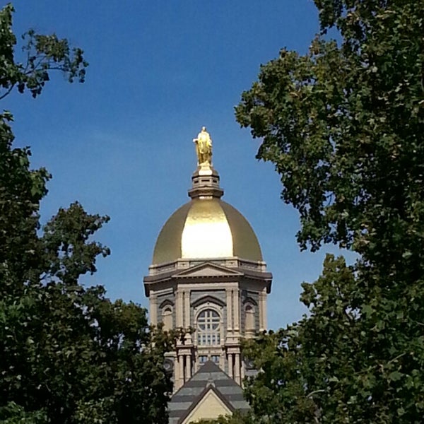 The Golden Dome College Administrative Building In Notre Dame the-golden-dome-college-administrative-building-in-notre-dame
