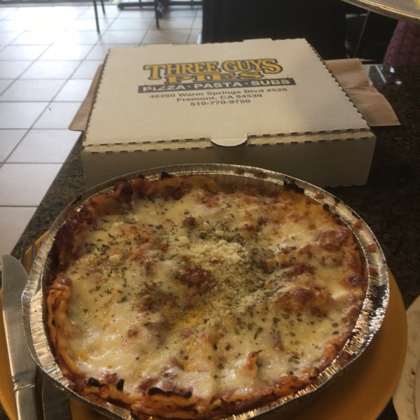 Three Guys New York Pizza 46260 Warm Springs Blvd