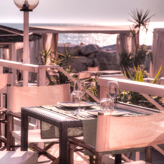 Ristorante Bagno Italia Marina Di Pisa: Vista della terrazza ... Ristorante Bagno Italia Marina Di Pisa: Vista della terrazza ...