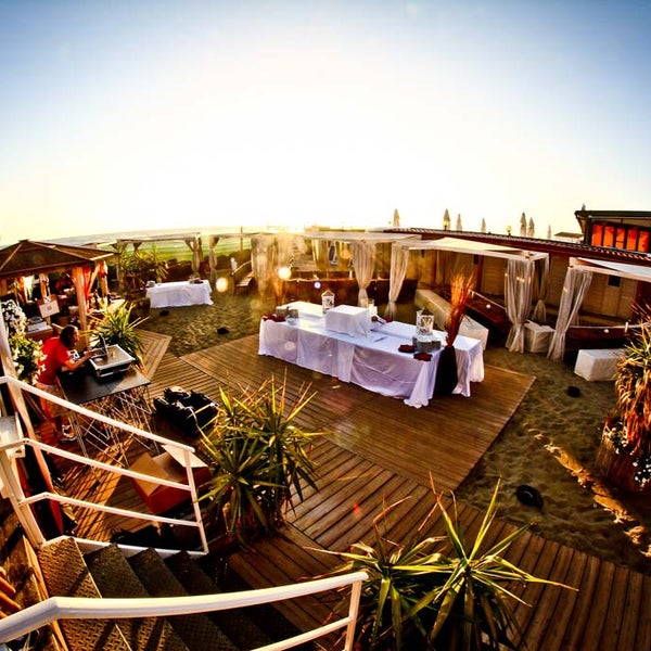 Ristorante Bagno Italia Marina Di Pisa: Vista della terrazza ... Ristorante Bagno Italia Marina Di Pisa: Vista della terrazza ...