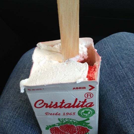 Fresas Con Crema Congeladas