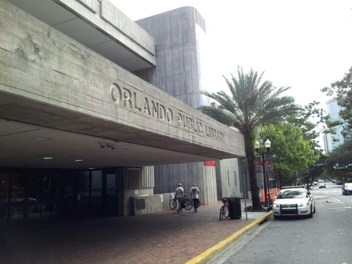 Orange County Library Orlando Public Library Central Business 