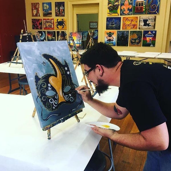 Painting with a Twist Uptown Carrollton New Orleans, LA