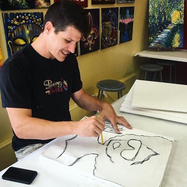 Painting with a Twist Uptown Carrollton New Orleans, LA