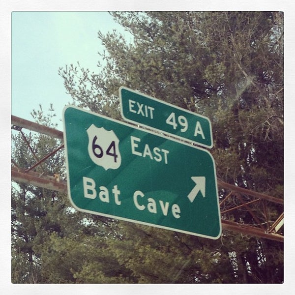 Bat Cave Exit Hendersonville, NC