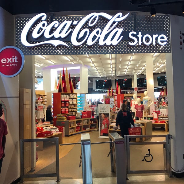 CocaCola Store Gift Shop in Downtown Atlanta
