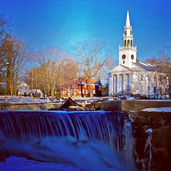 Milford Duck Pond Downtown Milford Harbor Post Road South